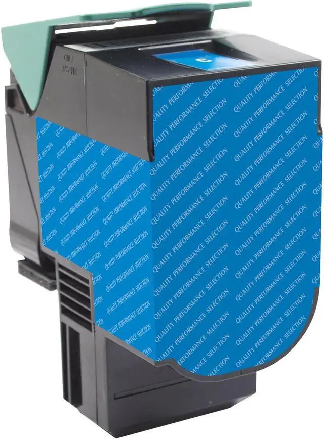 Alt view image 3 of 4 - Clover ufactured Lexmark 70C0H20 High Yield Cyan Toner Cartridge 200769