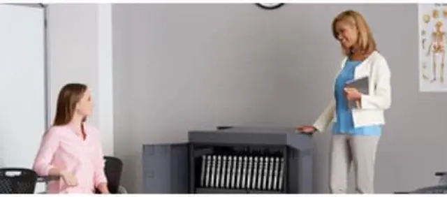 Alt view image 3 of 13 - Bretford TVC36PAC-CK AC Cart 36 Cube Charge, Charcoal