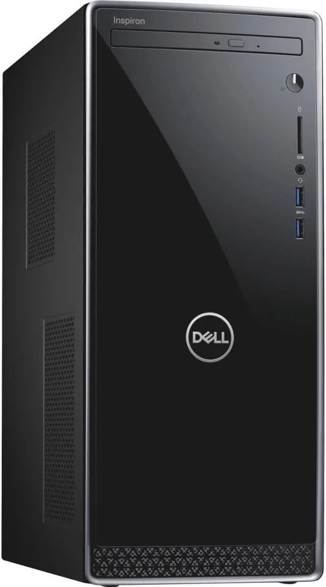 Alt view image 7 of 10 - Dell Inspiron SBR16 3670 Desktop Computer i5-8400 12GB 1TB HDD W10P