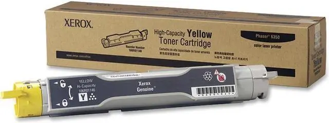 Main image of Xerox Toner Cartridge - Laser - High Yield - 10000 Pages - Yellow - 1 Each