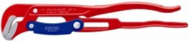 Alt view image 2 of 7 - Knipex 83-60-015 17" Pipe Wrench S-Type w/ Fast Adjustment