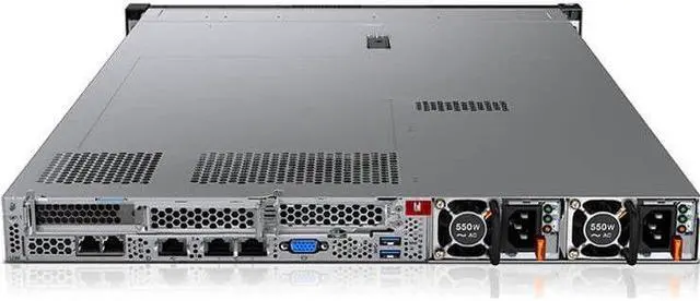 Alt view image 3 of 3 - Lenovo ThinkSystem SR570 7Y03A02FNA 1U Rack Server - 1 x Intel Xeon Silver 4116 Dodeca-core (12 Core) 2.10 GHz - 32 GB Installed TruDDR4 - 12Gb/s SAS, Serial ATA/600 Controller - 0, 1, 5, 10, 50 RAID Levels - 1 x 750 W