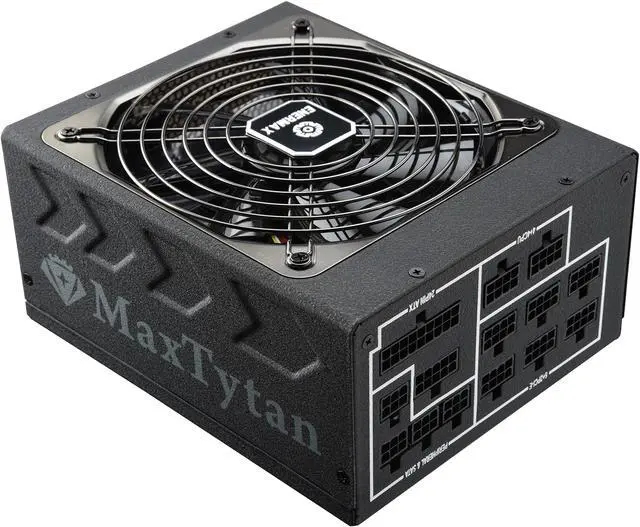 Alt view image 8 of 13 - Enermax MaxTytan 80 PLUS Titanium certified Full Modular 800W Power Supply with Amazing DFR Tech and D.F. switch, Individual Sleeved Cable, Smart Semi-fanless function, 10 years Warranty, EMT800EWT