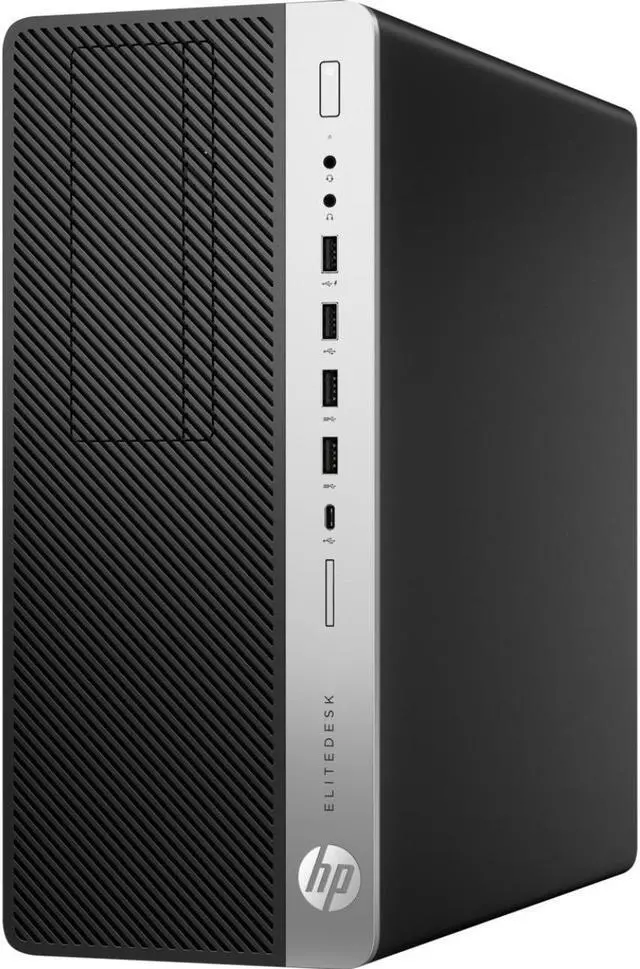 Main image of HP EliteDesk 4BC48UT 800 G4 Desktop Computer i7-8700 8GB 256GB SSD Win10 Pro