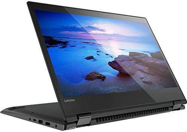 Alt view image 8 of 9 - Lenovo Flex 5 14 Laptop: Core i5-7200U, 256GB SSD, 8GB RAM, 14" Full HD Touch Display, Windows 10