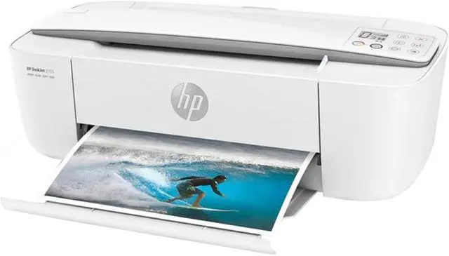 Main image of Refurbished HP 3755 (3755-W) 4800 DPI x 1200 DPI Wireless USB All In One Color Ink Jet Printer- WHITE