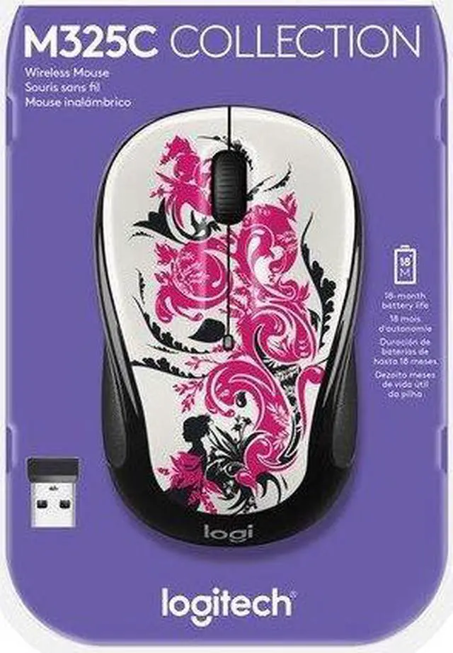 Alt view image 2 of 2 - Wireless Mouse M325 Floral Spi