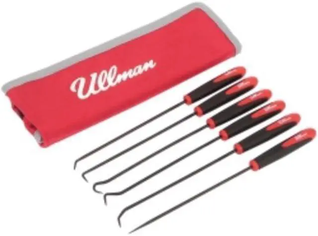 Alt view image 2 of 3 - Ullman Devices Hook and Pick Set, 6 pcs.  Heat Treated Carbon Steel CHP6-LP