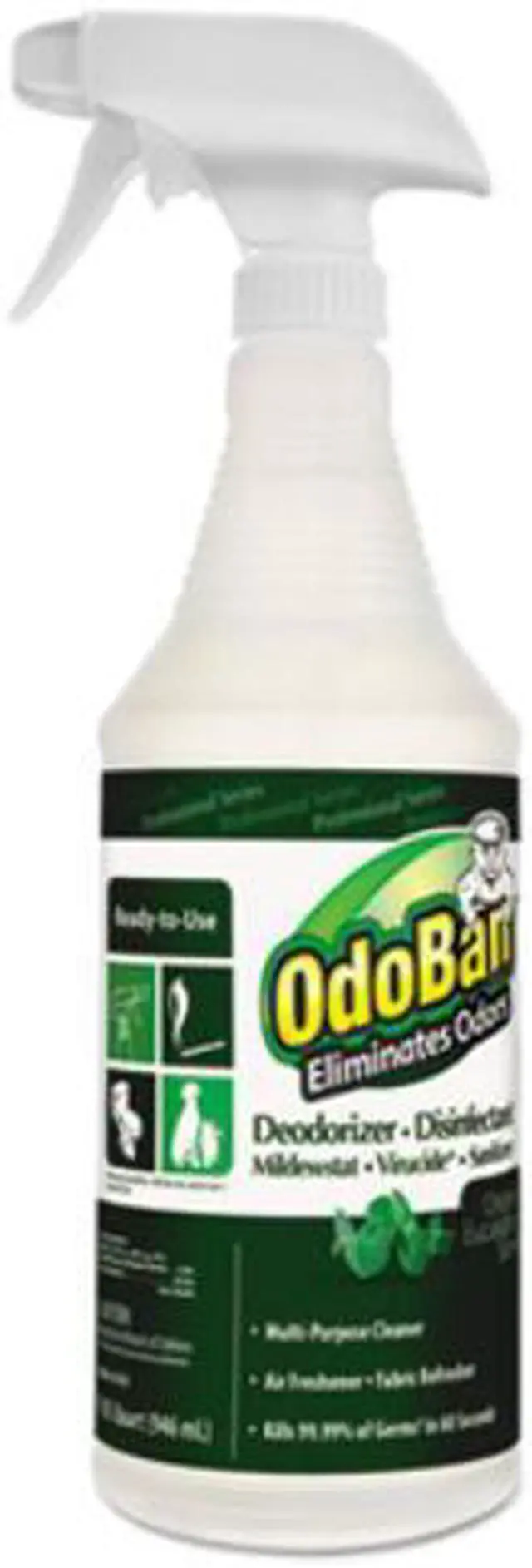 Alt view image 3 of 5 - ODOBAN PROFESSIONAL 910062-Q Deodorizer,Size 32 oz.,PK12