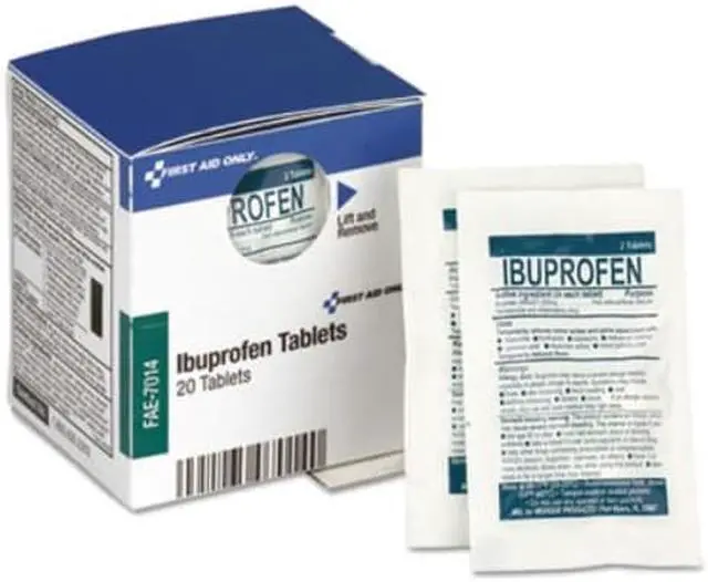 Alt view image 3 of 10 - First Aid Only Pain Relief,Tablet,PK20 FAE-7014