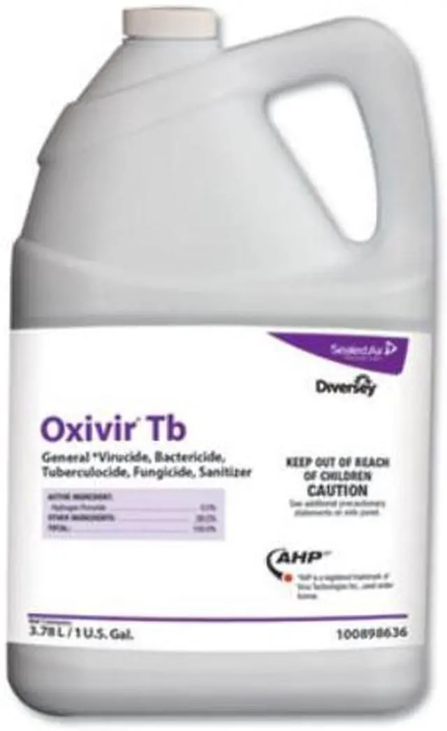Main image of Diversey 100898636 Cleaner and Disinfectant, 1 Gal.,PK4