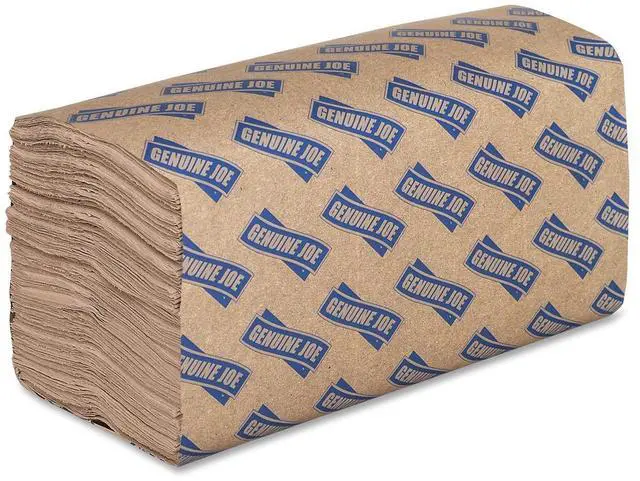 Main image of Genuine Joe Single-Fold Towel 10-1/4"x9-1/10" 250 Sh/PK 16PK/CT NL 21020