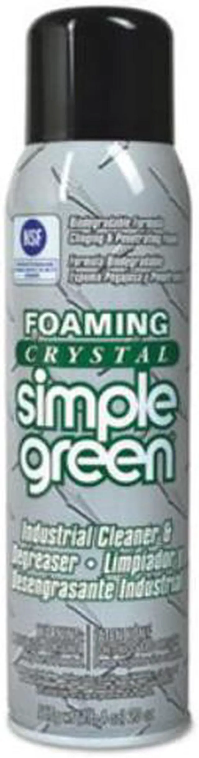 Alt view image 3 of 9 - SIMPLE GREEN 0610001219010 Cleaner Degreaser,Aerosol Can,20 oz.