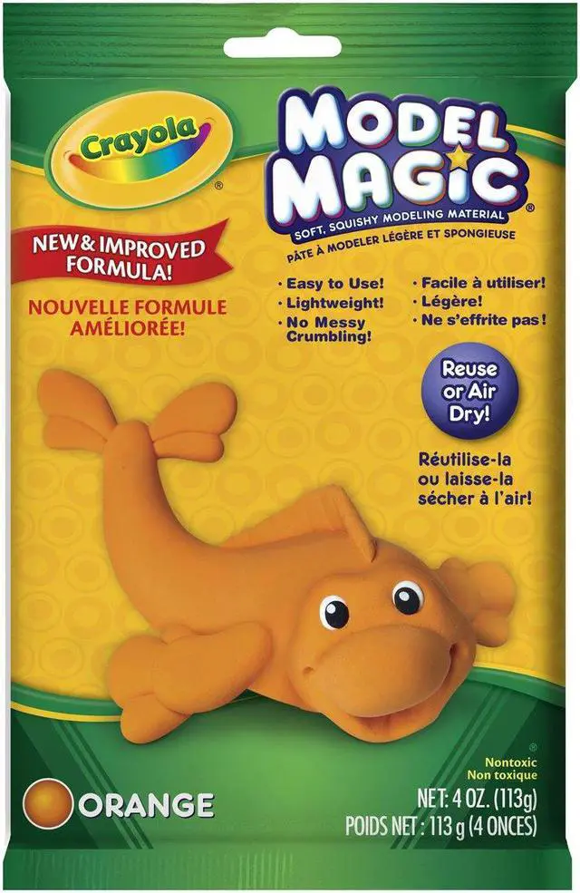 Alt view image 4 of 8 - CRAYOLA 574436 CRAYOLA MODEL MAGIC ORANGE 4OZ