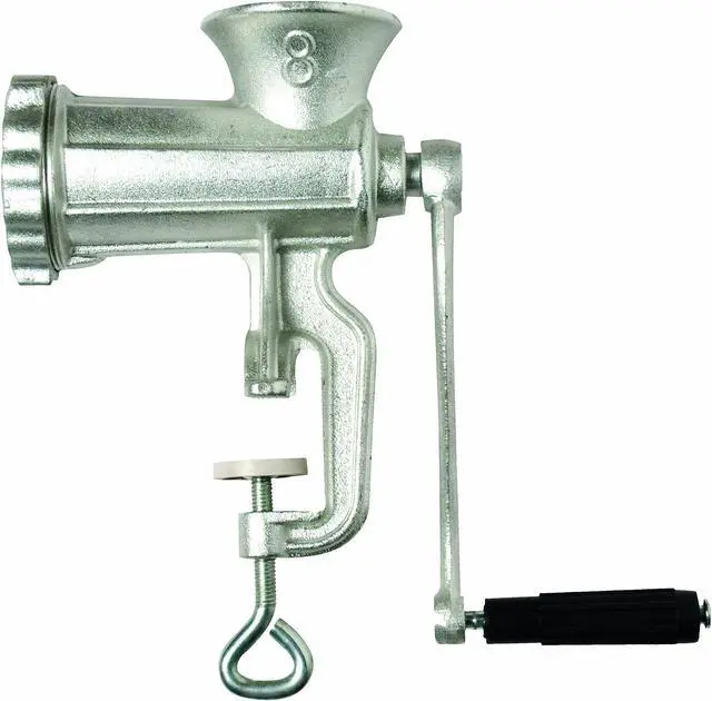 Alt view image 4 of 6 - Chard No8 Cast Iron Hand Grinder, Silver HG-8