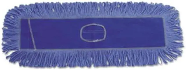 Alt view image 5 of 20 - Boardwalk Mop Head Dust Looped-End Cotton/Synthetic Fibers 24 x 5 Blue 1124