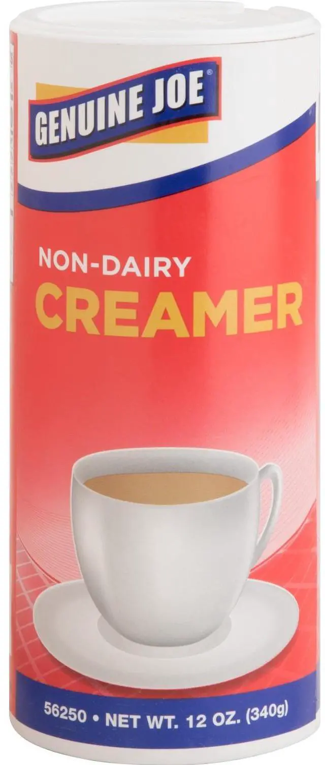 Alt view image 3 of 3 - Genuine Joe Non-Dairy Creamer Canister