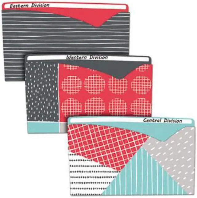 Alt view image 3 of 20 - C-Line Write-On Fashion Poly File Jackets Letter Polypropylene Assorted 6/PK