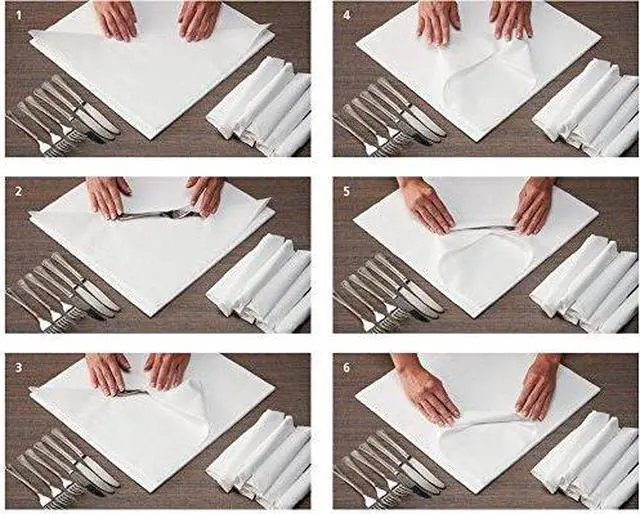 Alt view image 6 of 10 - C-Linen-Like Flat Fld Dnnr Napk 16X16 Whi 1000