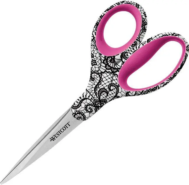 Main image of Westcott Scissors Decorative Handles 3-1/2"Wx8"Lx1/2"H AST 16660