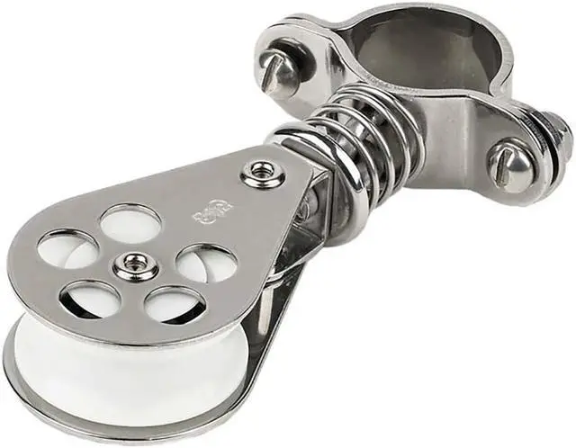Alt view image 2 of 6 - Schaefer Pulpit Furling Lead Spring Loaded Block - 1" Ball Bearing
