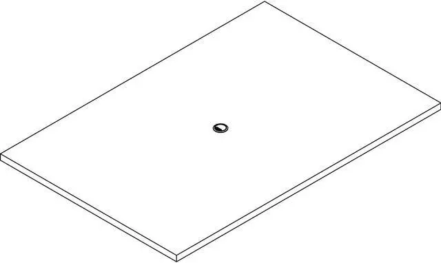 Main image of Lorell PRC4872MY Prominence 2.0 Rectangular Conference TableTop, 72" TT Width x 48" TT Depth x 1.50" TT Thickness - Mahogany - LLRPRC4872MY