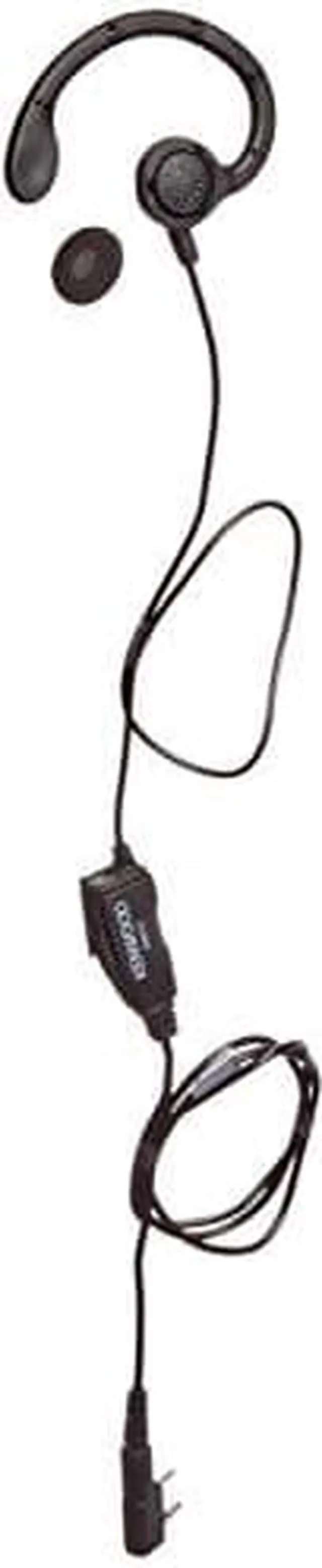 Alt view image 2 of 4 - Ear Loop Earpiece,Plstc/Metal,38inL Cord KENWOOD KHS-31C