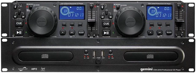 Main image of Gemini CDX-2250i Dual CD Player