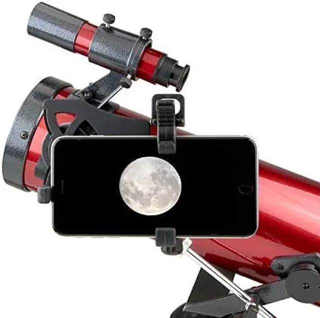 Main image of Carson RedPlanet 35 - 88 x 76mm Newtonian Reflector Telescope w/Smartphone Adapt