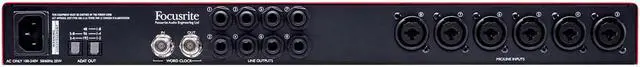 Alt view image 12 of 20 - Focusrite Scarlett OctoPre