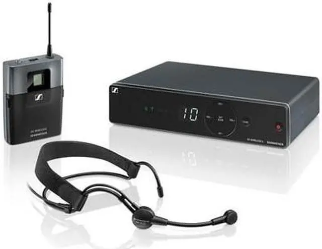 Main image of Sennheiser XSW 1-ME3-A Wireless Headmic Set, Frequency Band A: 548-572MHz