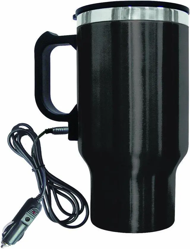 Alt view image 2 of 12 - BRENTWOOD CMB 16C Electric Coffee Mug with Wire Car Plug