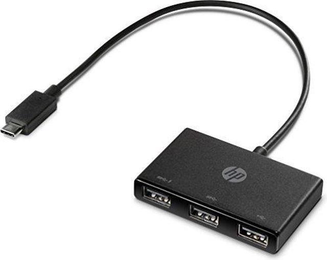 Alt view image 3 of 14 - HP Z6A00AA Usb-C To Usb-A - Hub - 3 X Superspeed Usb 3.0 - Desktop - For Elitebook 10Xx G1, Elitebook X360, Elitedesk 800 G4, Eliteone 1000 G2, Prodesk 400 G5