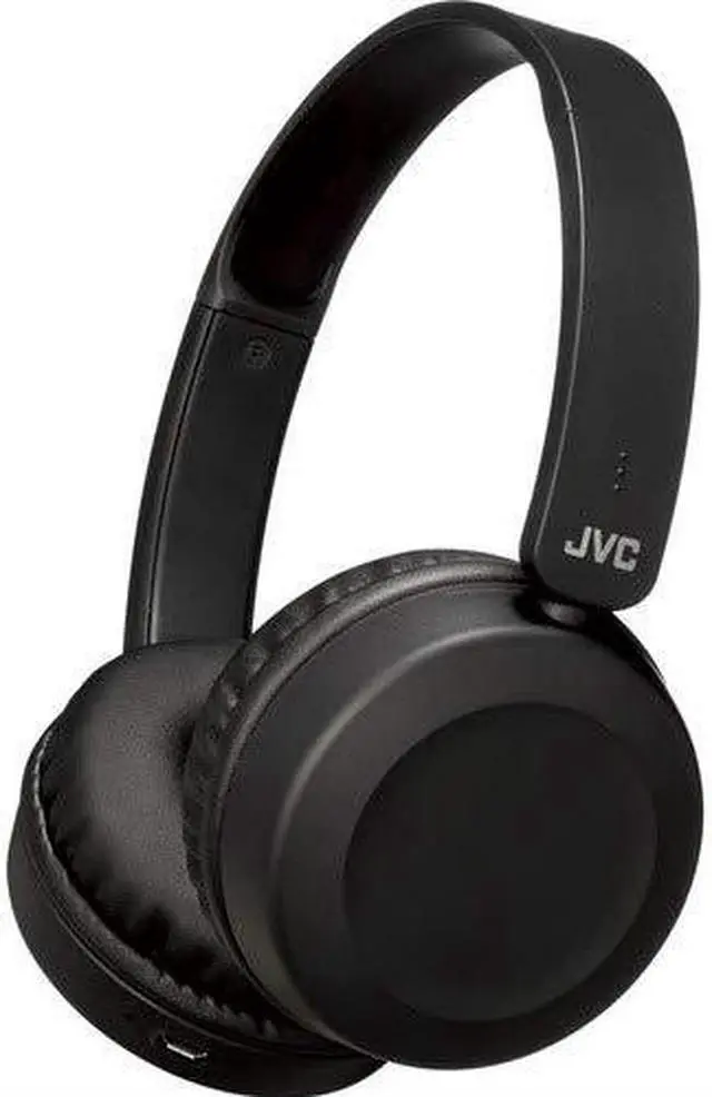 Alt view image 6 of 20 - JVC HAS31BTB Foldable Bluetooth On-Ear Headphones (Carbon Black)
