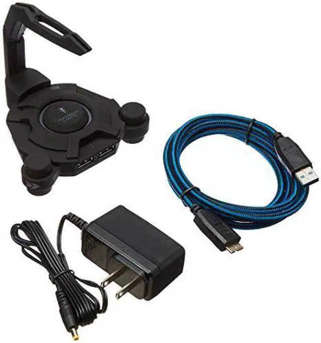 Alt view image 12 of 20 - NARFI Gaming Mouse Bungee and USB 3.0 Hub AC 5v Power Adapter is Included - CL-HUB53003