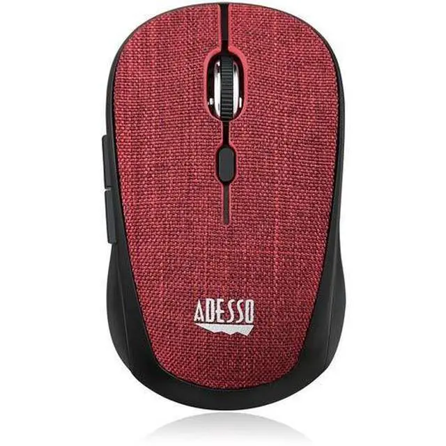 Alt view image 8 of 17 - Adesso iMouse S80R Mini Wireless 5-Button Fabic Mouse Red