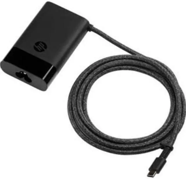 Alt view image 2 of 7 - HP 3PN48UT-ABA 65W USB-C Slim Power Adapter
