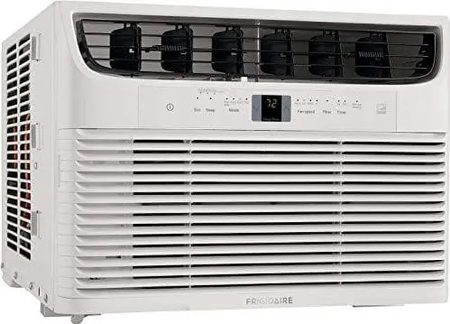 Alt view image 3 of 4 - Frigidaire FFRE153WAE 15000 BTU 115V Window-Mounted Median Air Conditioner with Temperature Sensing Remote Control