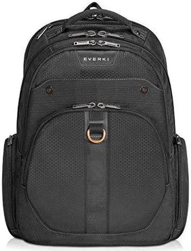Alt view image 6 of 20 - Everki EKP121S15 15.6in Atlas Checkpoint Friendly Laptop Backpack Black