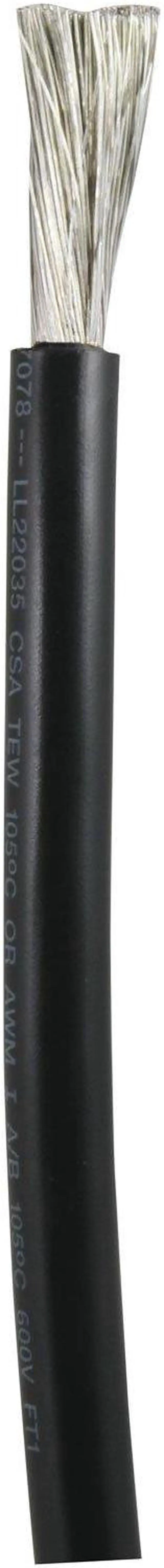 Main image of Ancor Black 2/0 AWG Battery Cable - 100' [117010]