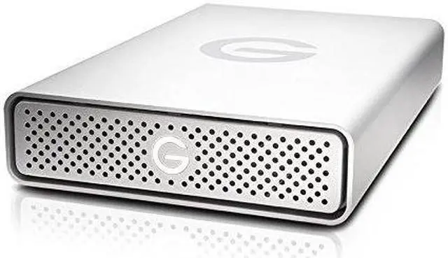 Alt view image 7 of 18 - G-Technology G-DRIVE USB 6TB USB 3.0 Desktop External Hard Drive 0G03674 Silver