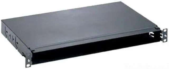 Alt view image 3 of 3 - Rack, Fiber mount Tray, 1RU, Blk