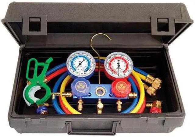 Main image of mastercool 89660pro5 r134a manifold gauge set