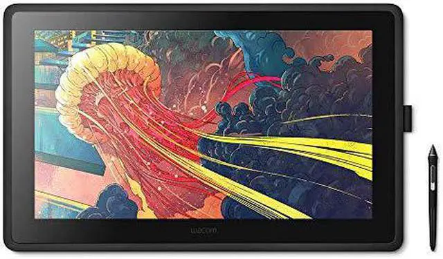 Alt view image 6 of 19 - Wacom Cintiq 22 Drawing Tablet with Full HD 21.5-Inch Display Screen, 8192 Pressure Sensitive Pro Pen 2 Tilt Recognition, Compatible with Mac OS Windows and All Pens
