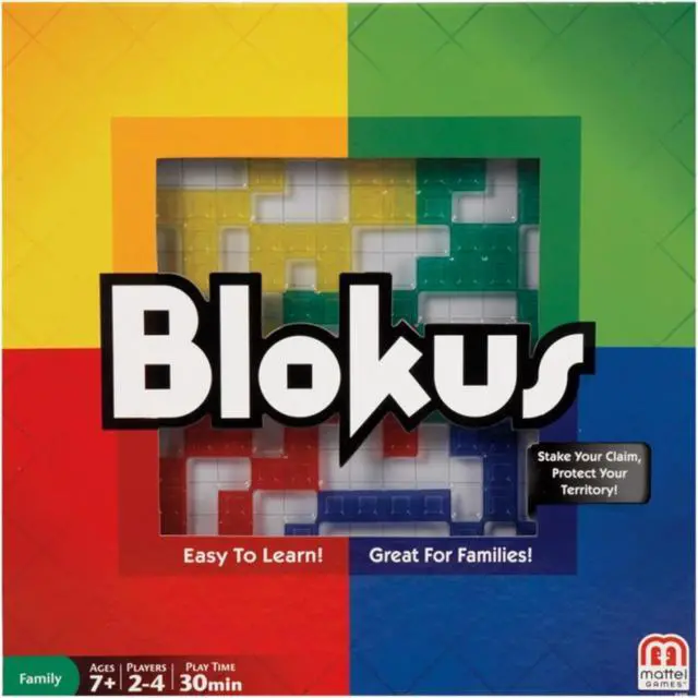 Alt view image 18 of 19 - Mattel Toys,  Blokus Game