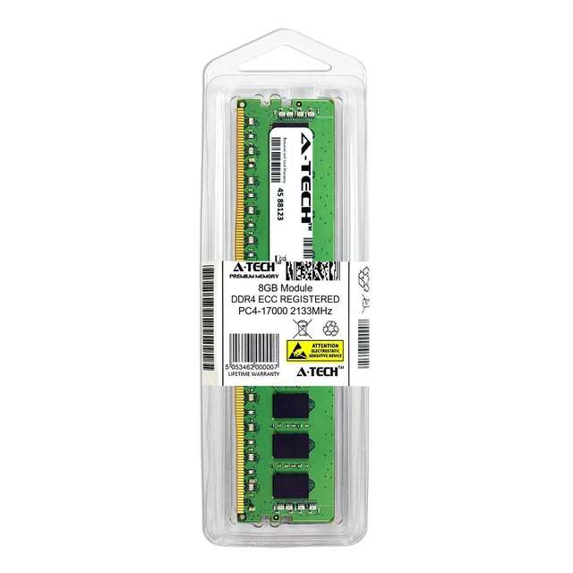 Alt view image 2 of 2 - (NOT FOR HOME PC!) 8GB DDR4 PC4-17000 ECC RDIMM Replacement for Samsung M393A1G40EB1-CPB Memory RAM