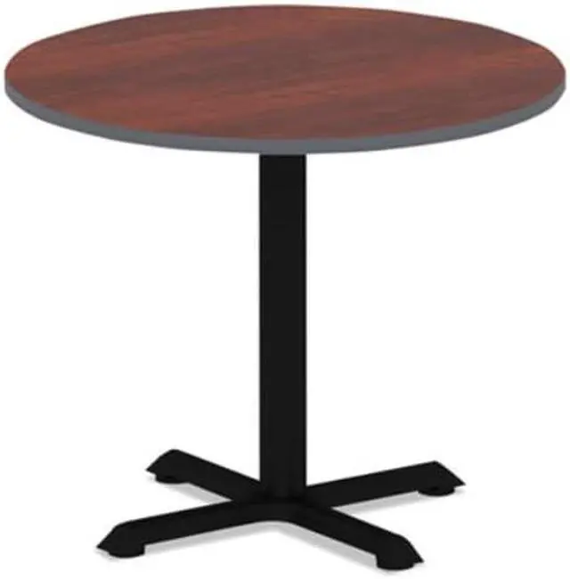 Alt view image 6 of 20 - Alera Hospitality Series Single-Column Bases, 28 1/2"h, 300lb Cap, Steel, Black