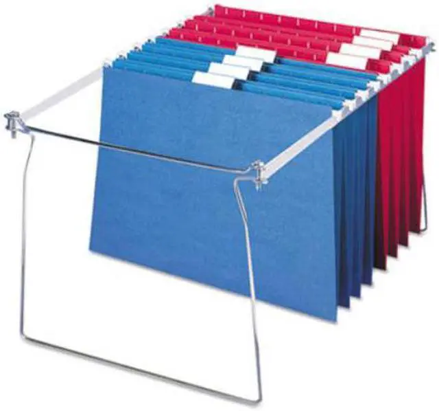 Alt view image 3 of 10 - Smead 64872 Hanging Folder Frame, Letter Size, 23-27 Inch Long, Steel, 2/Pack