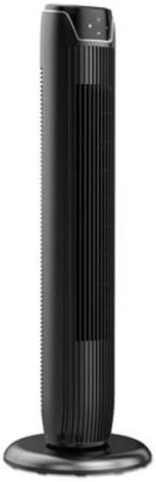 Alt view image 3 of 8 - Alera 36" 3-Speed Oscillating Tower Fan with Remote Control Plastic Black FAN363