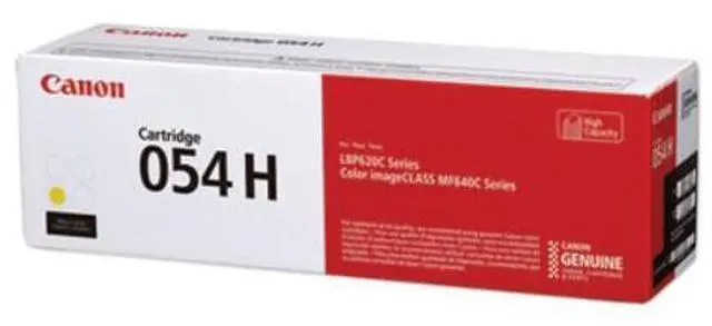 Alt view image 4 of 20 - Canon 054 Yellow Toner Cartridge High Yield 3025C001
